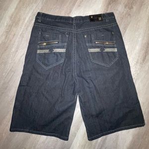 Baggy vintage black jorts